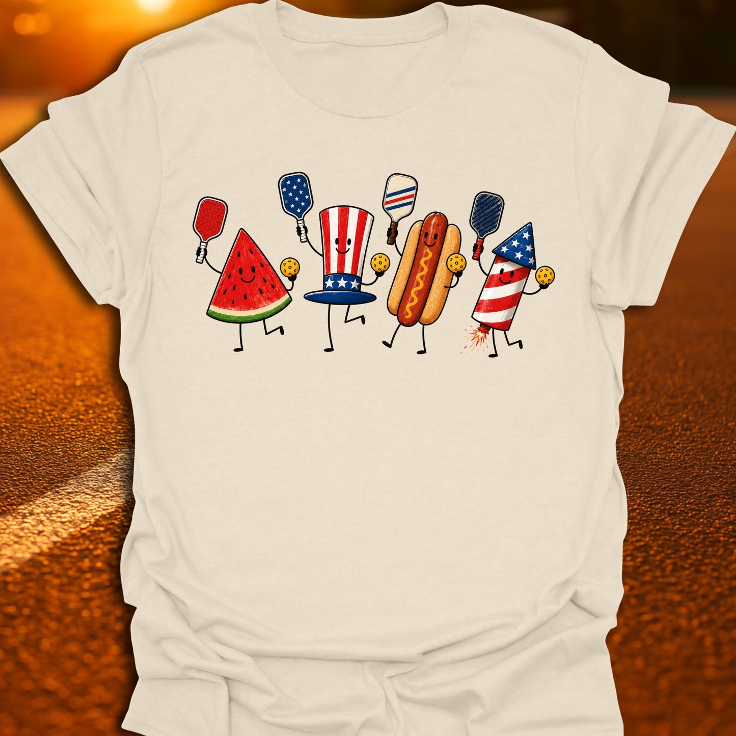 Patriot Party Pickleball T-Shirt
