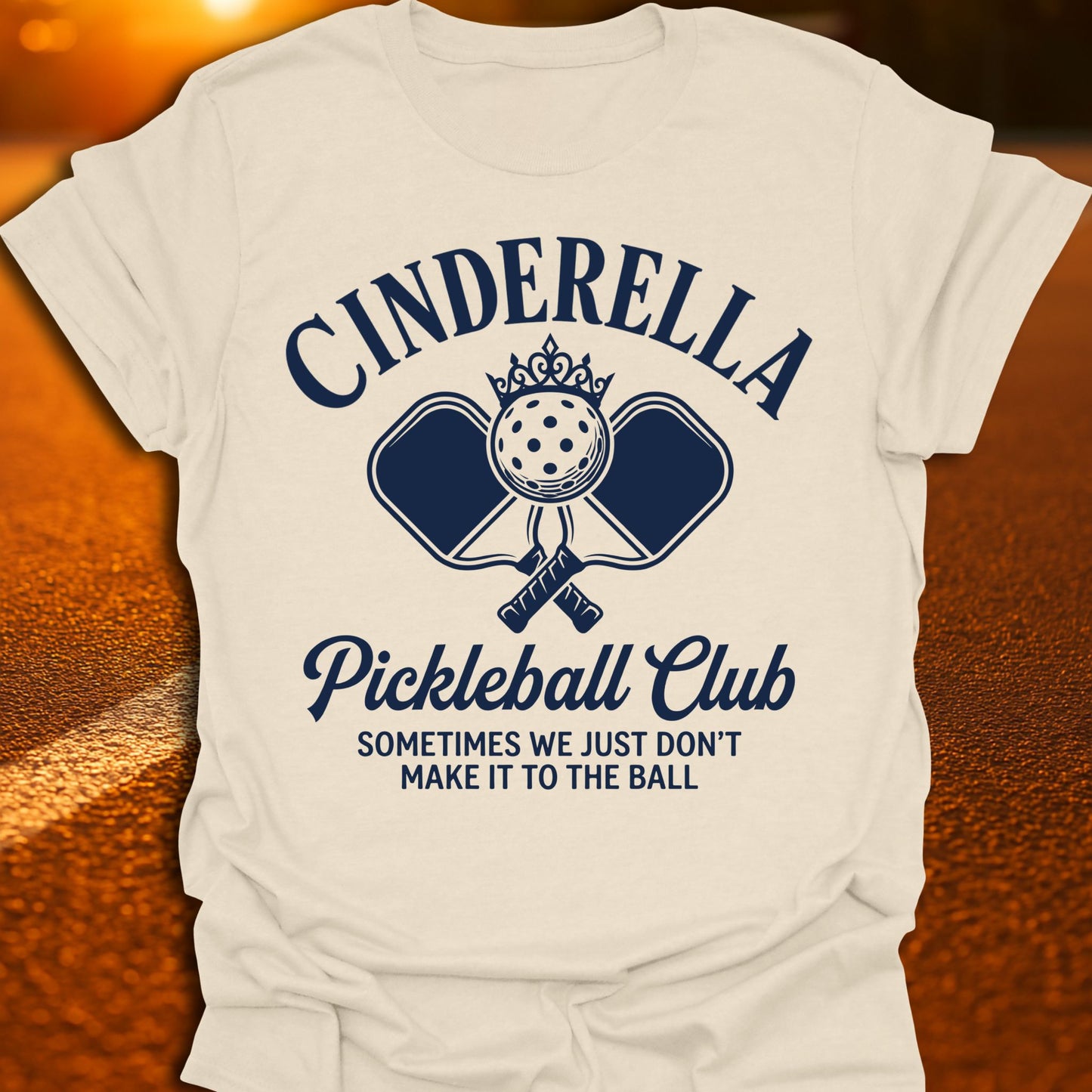 Cinderella Pickleball Club T-Shirt
