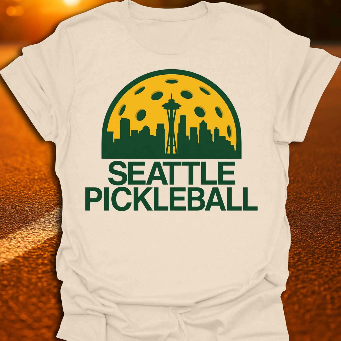 Seattle Throwback Pickleball T-Shirt