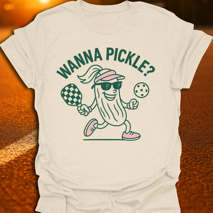 Wanna Pickle? (Feminine, Light) T-Shirt