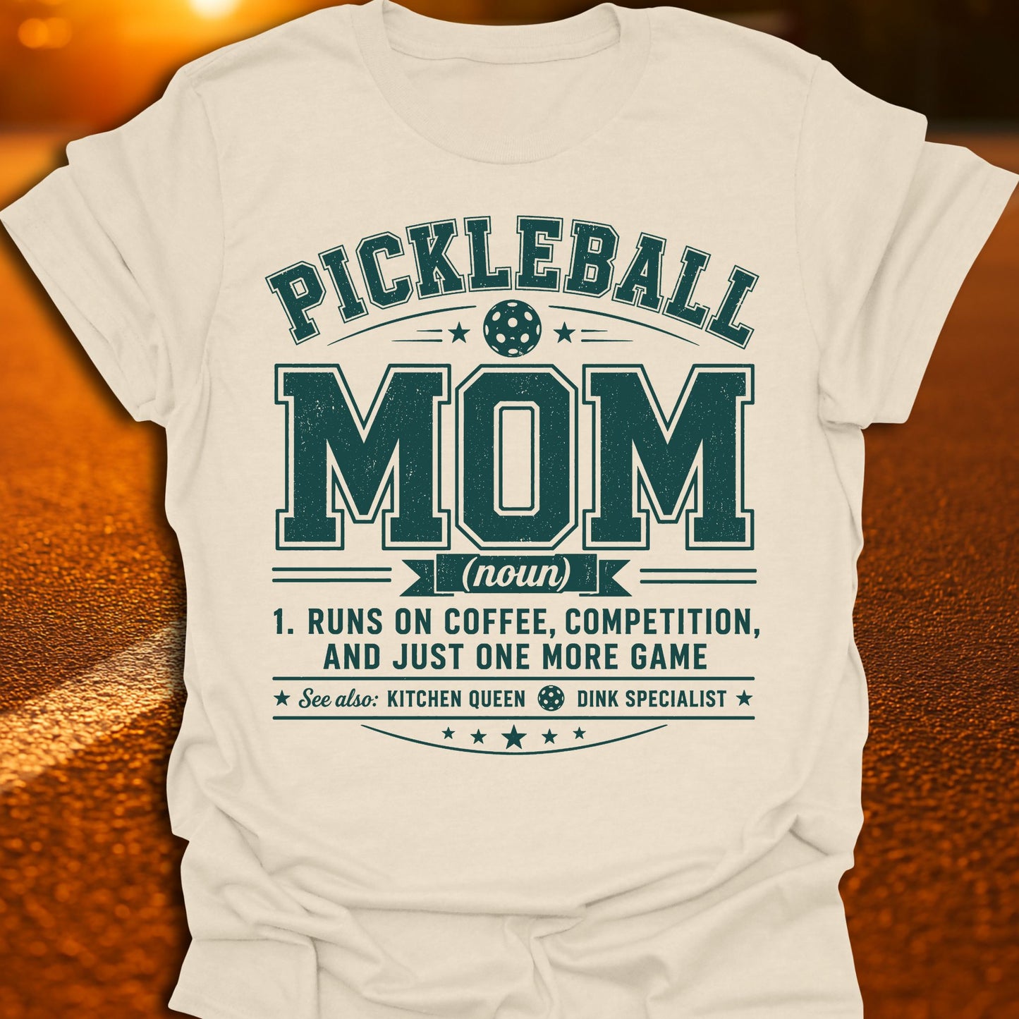 Pickleball Mom Definition T-Shirt