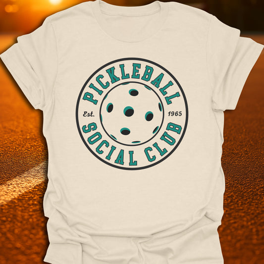 Pickleball Social Club (Circle) T-Shirt