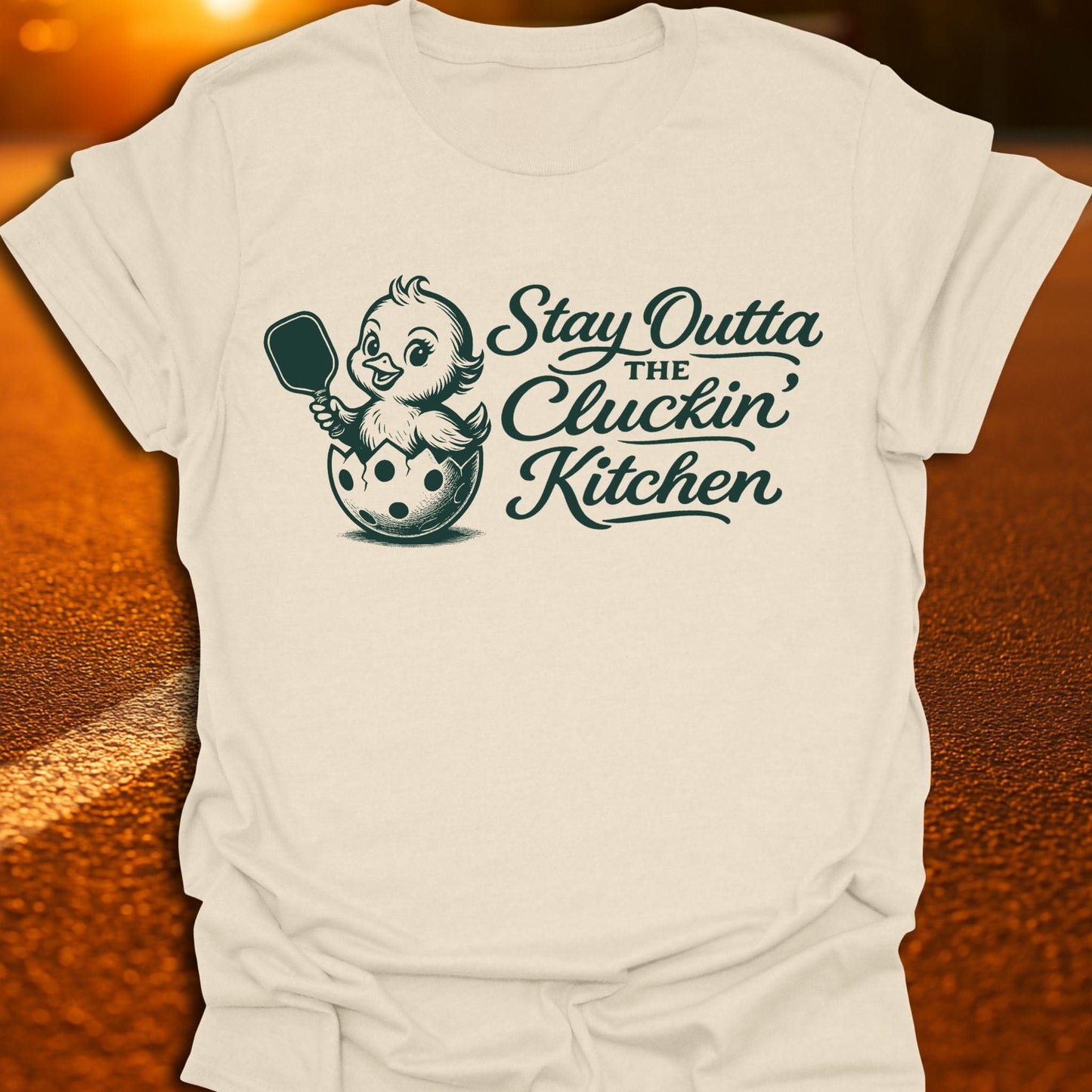 Cluckin' Kitchen Pickleball T-Shirt
