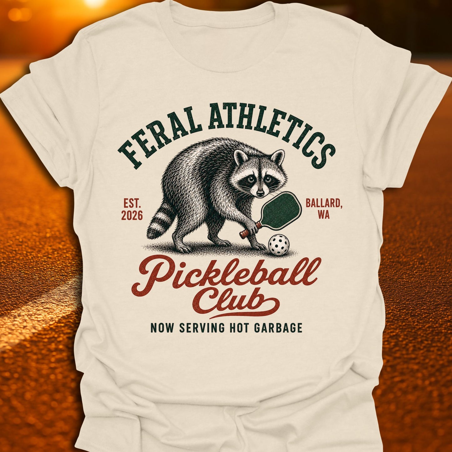 Feral Athletics Jimothy Pickleball T-Shirt