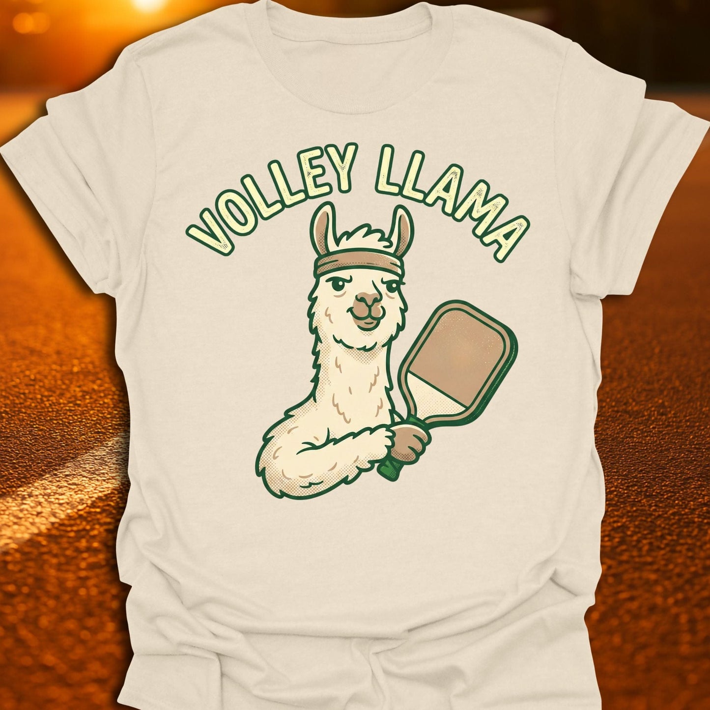 Volley Llama Pickleball T-Shirt