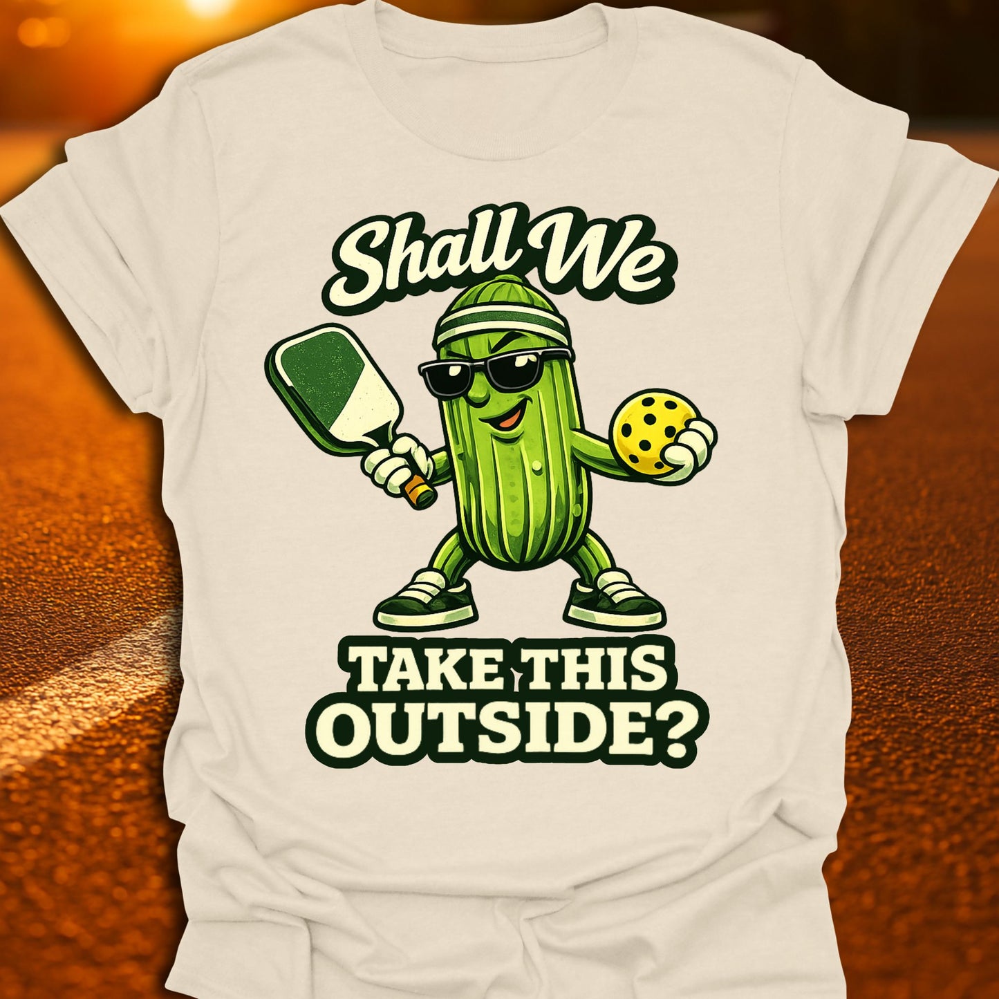 Take This Outside Pickleball T-Shirt