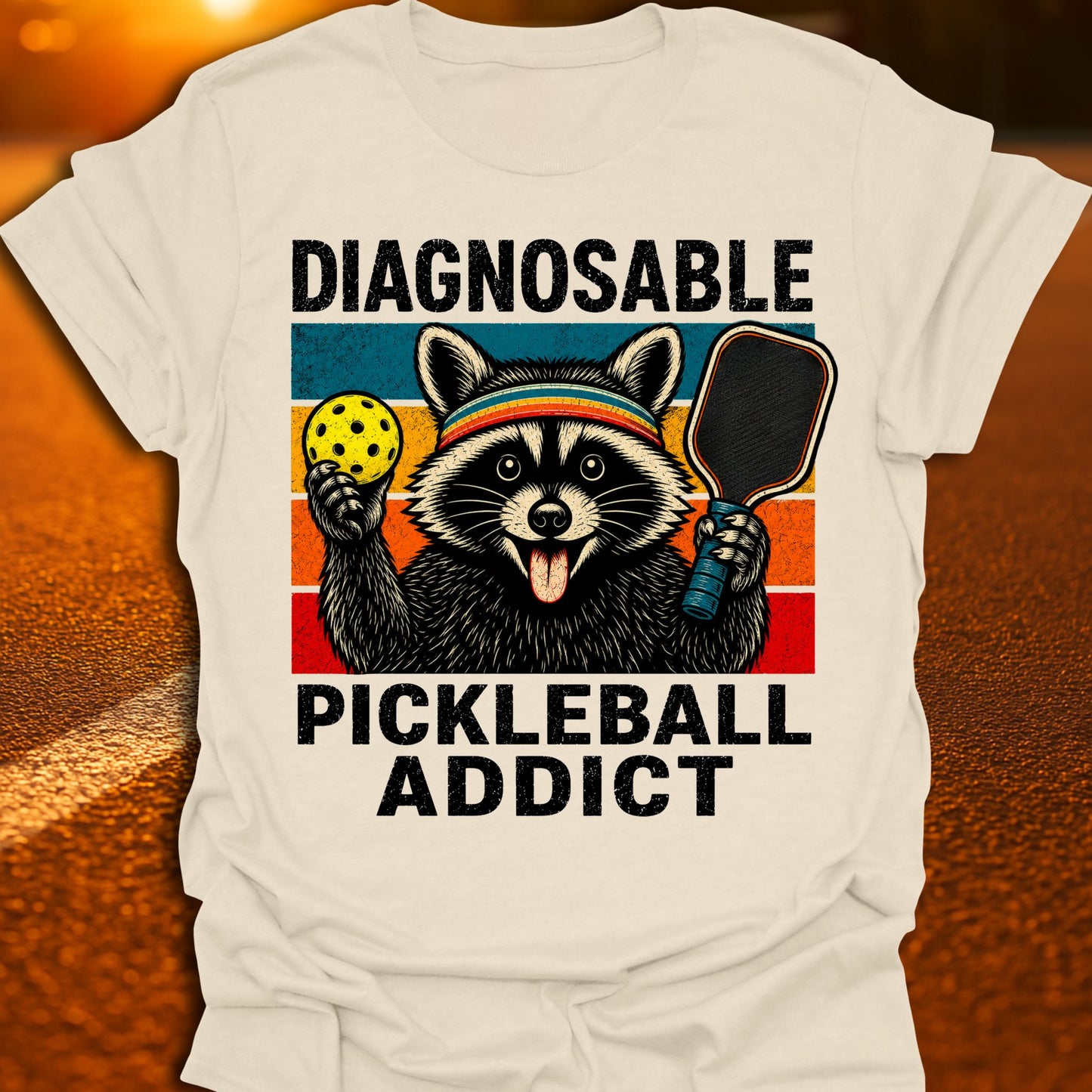 Diagnosable Pickleball Addict T-Shirt