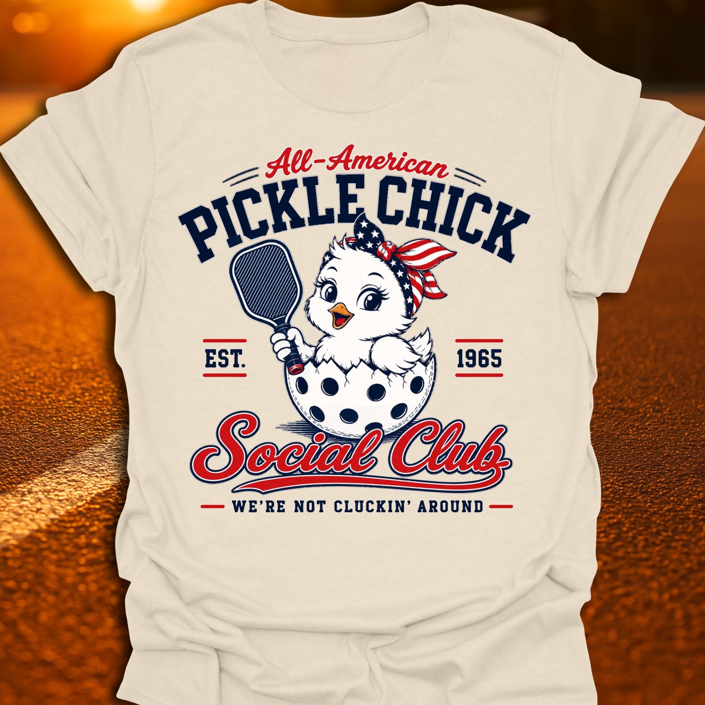 All-American Pickle Chick Social Club T-Shirt