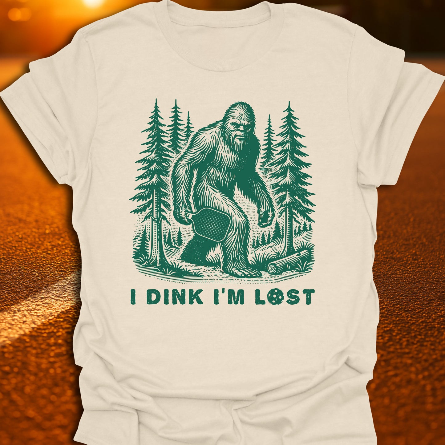 I Dink I'm Lost Sasquatch T-Shirt