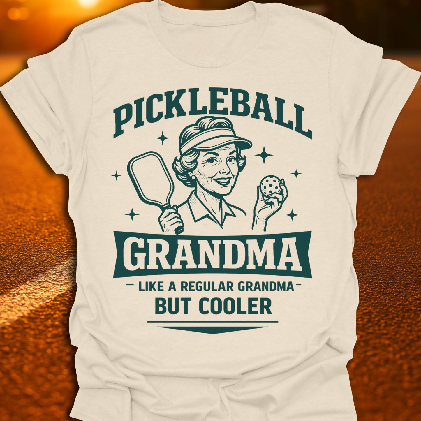 Cool Pickleball Grandma T-Shirt