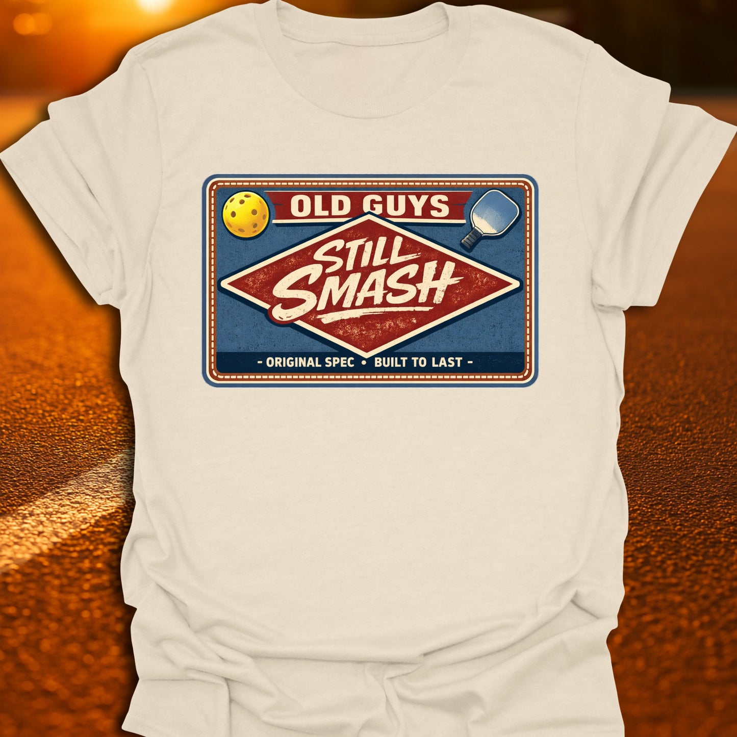 Old Guys Still Smash Pickleball T-Shirt