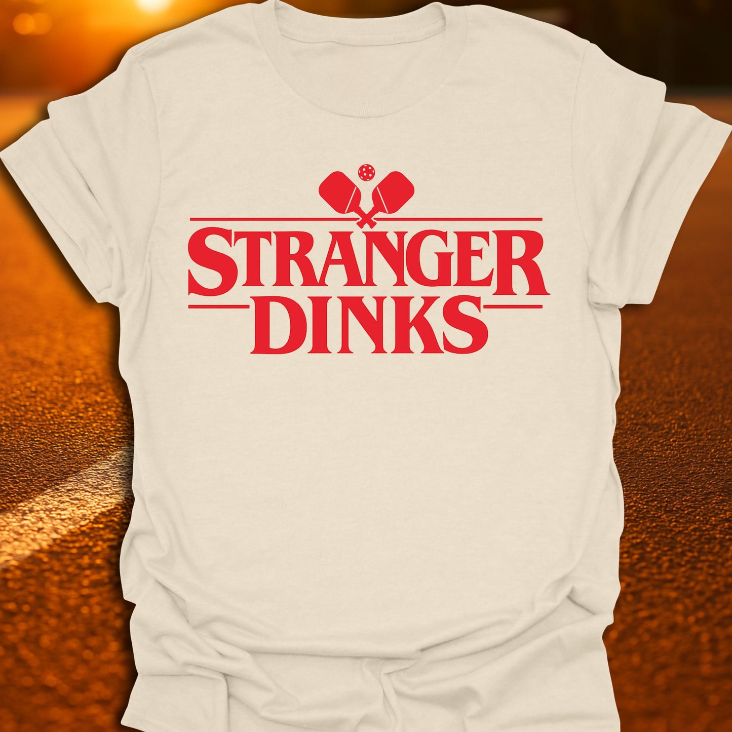 Stranger Dinks Pickleball T-Shirt