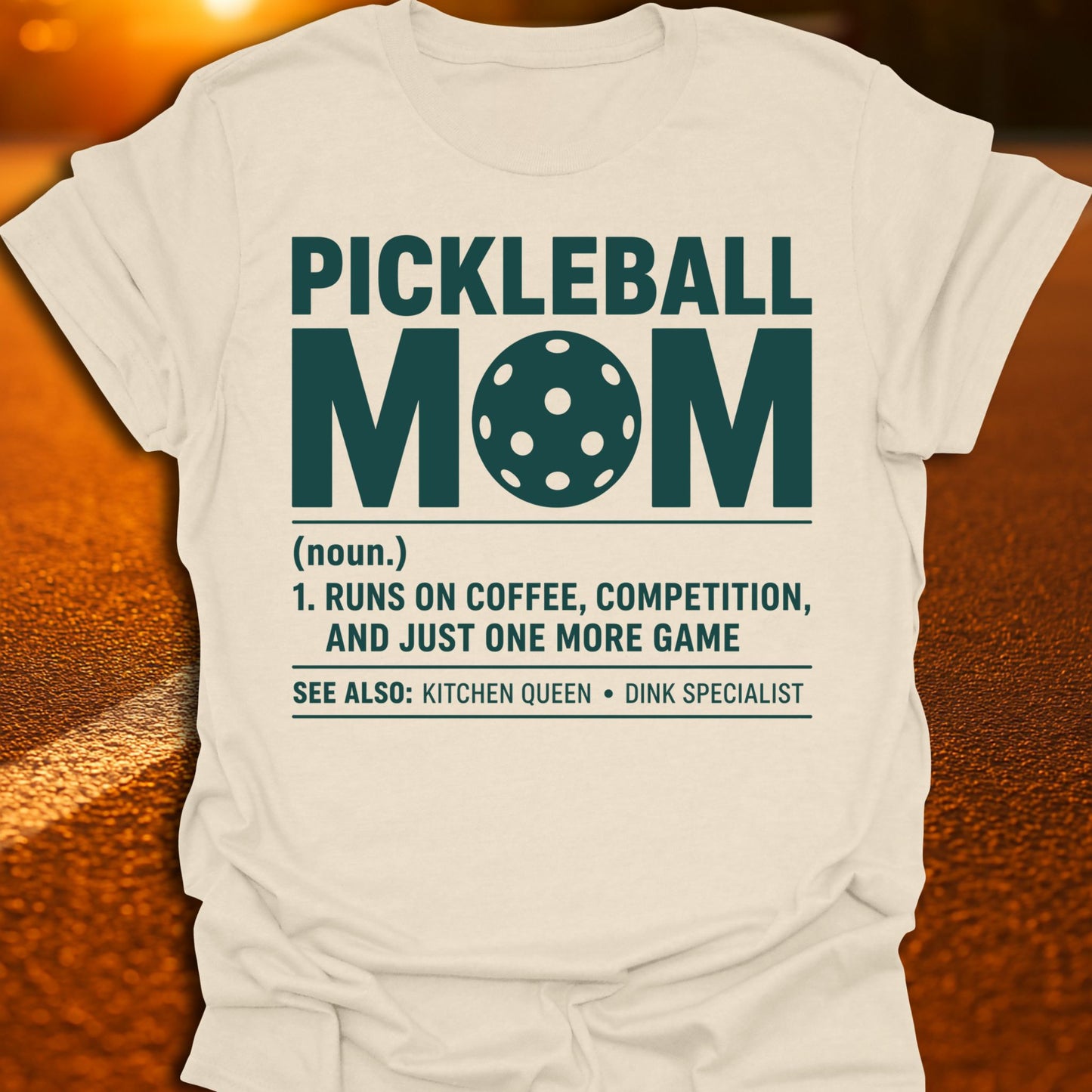 Pickleball Mom Definition T-Shirt