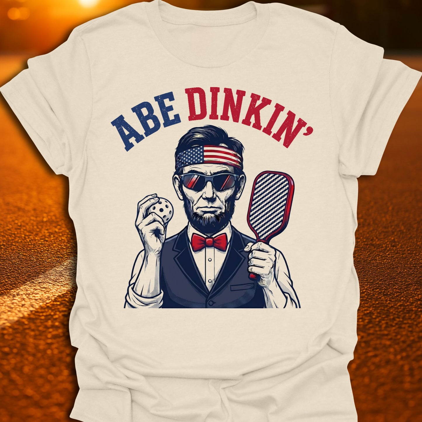 Abe Dinkin' Pickleball T-Shirt