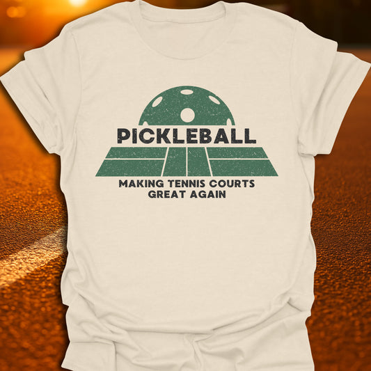 Making Tennis Courts Great Again T-Shirt