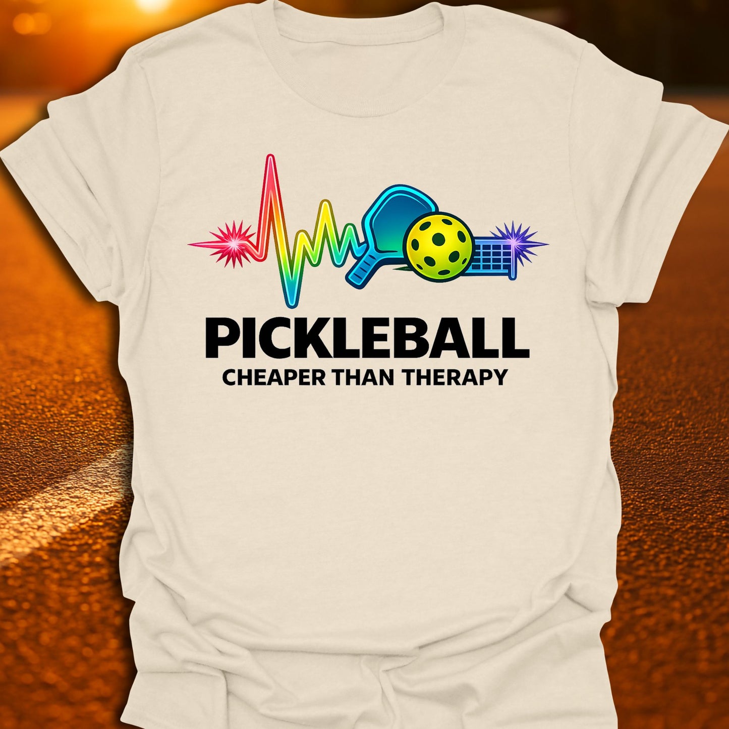 Cheaper Than Therapy Pickleball T-Shirt