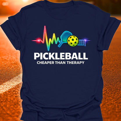 Cheaper Than Therapy Pickleball T-Shirt