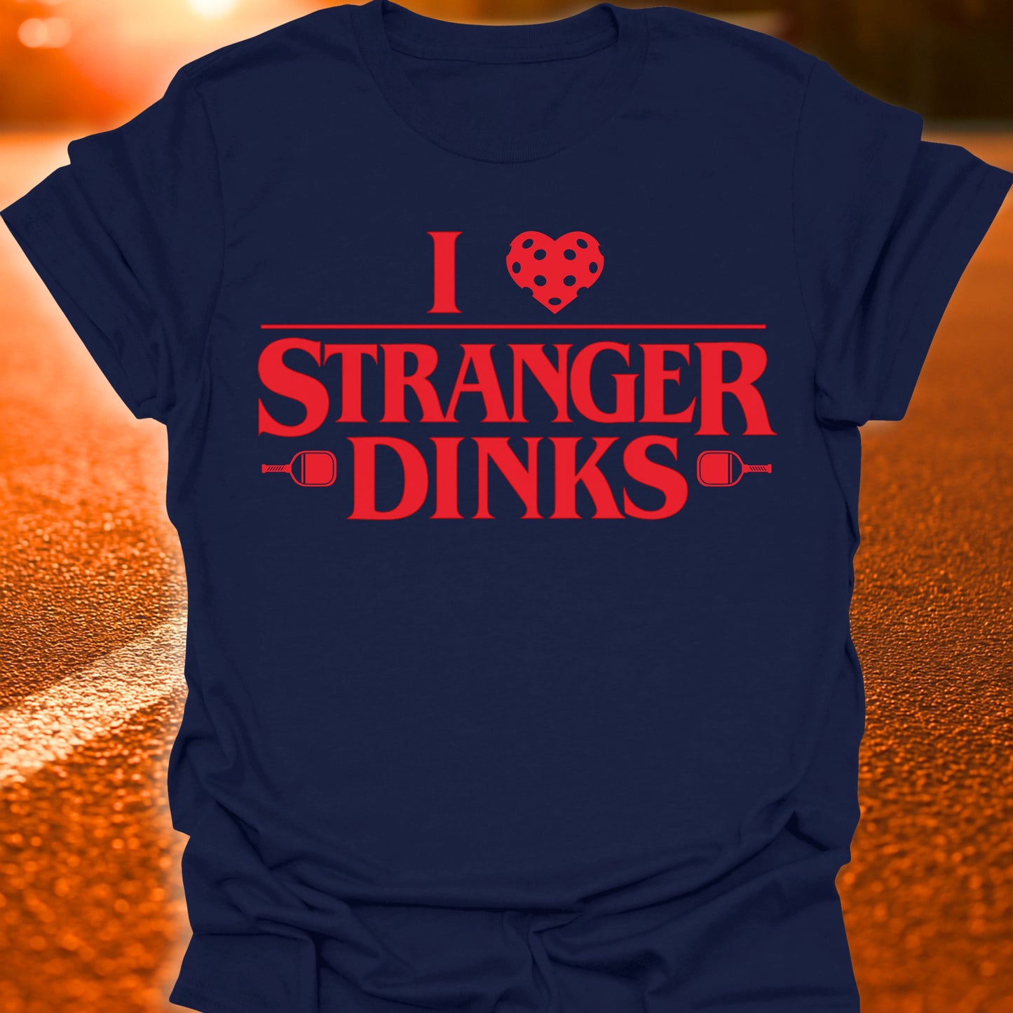 Stranger Dinks Pickleball T-Shirt