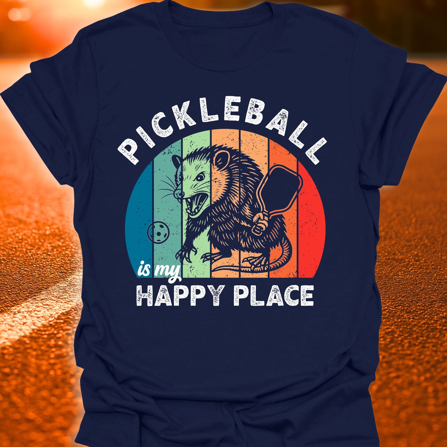 Happy Place Pickleball T-Shirt