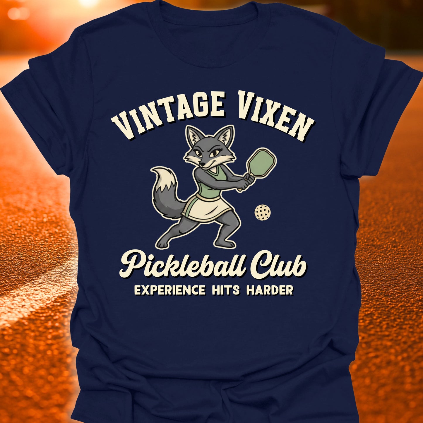 Vintage Vixen Pickleball T-Shirt