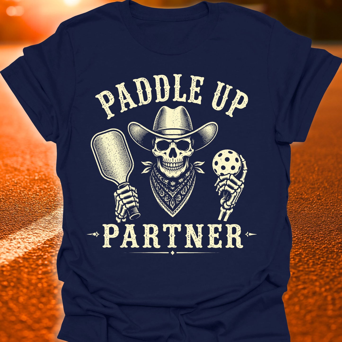 Paddle Up Partner Pickleball T-Shirt
