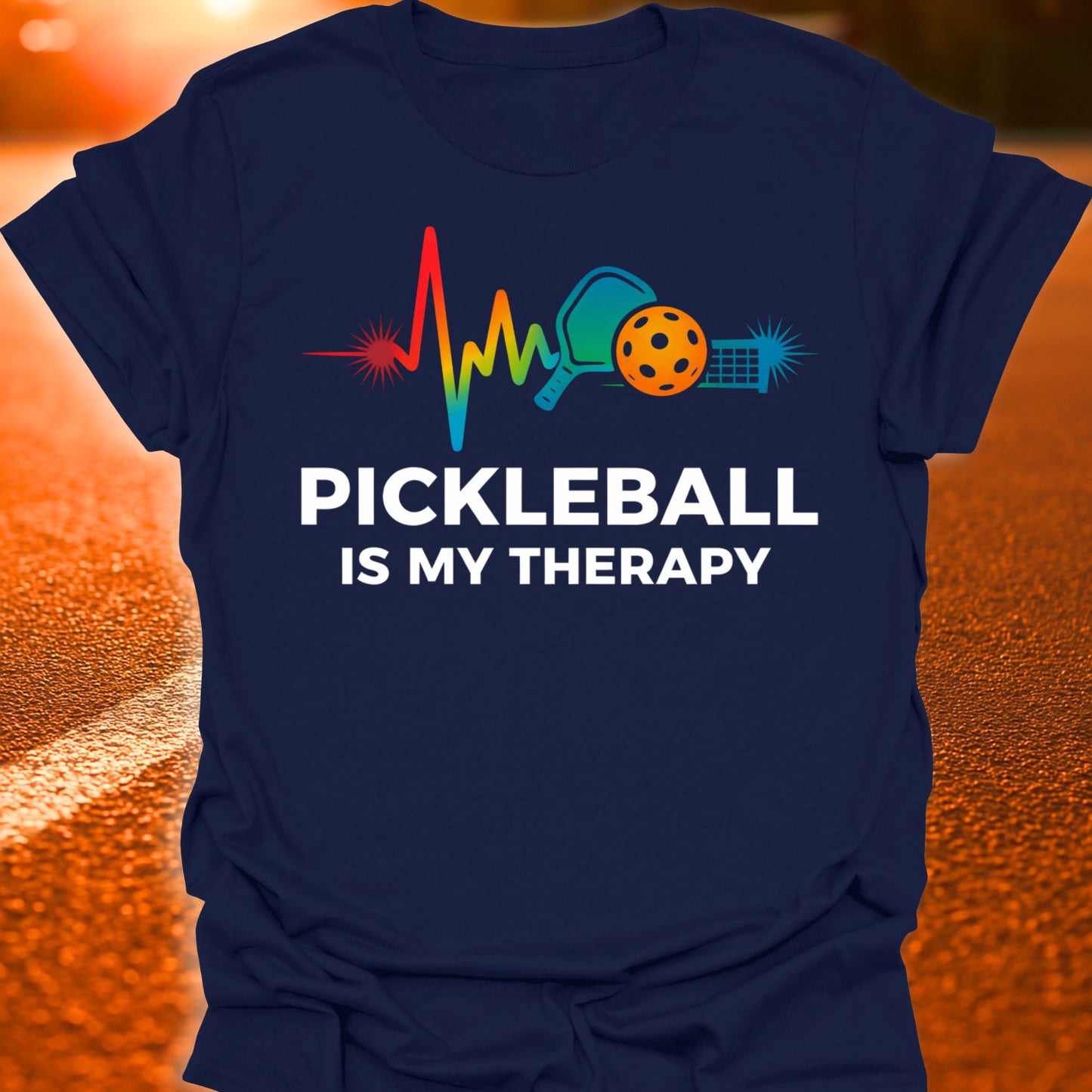 Pickleball Is My Therapy Pickleball T-Shirt