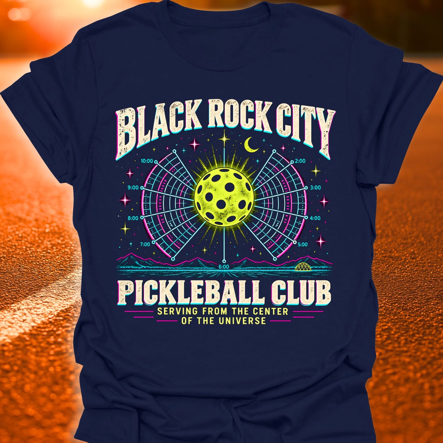 Black Rock City Pickleball Club T-Shirt