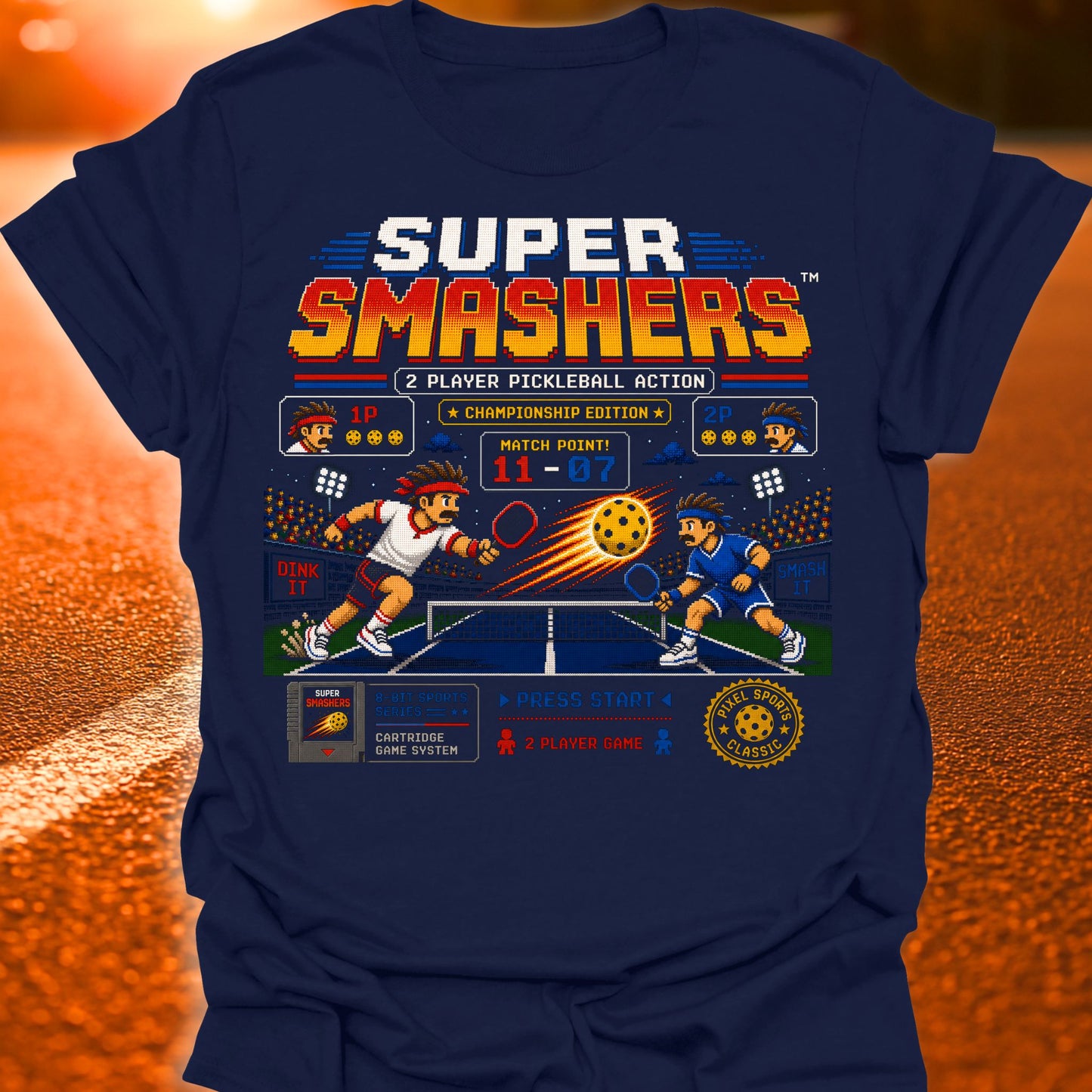 Super Smashers Pickleball T-Shirt