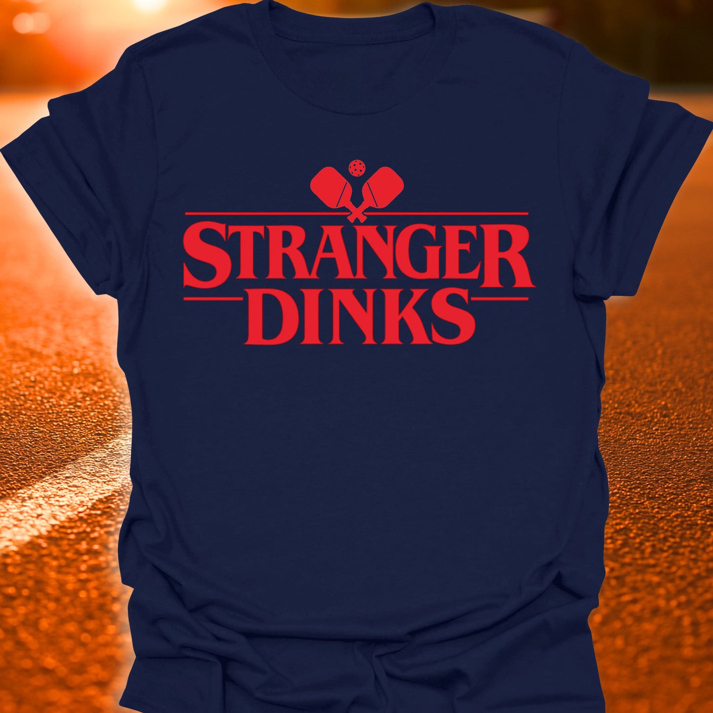 Stranger Dinks Pickleball T-Shirt