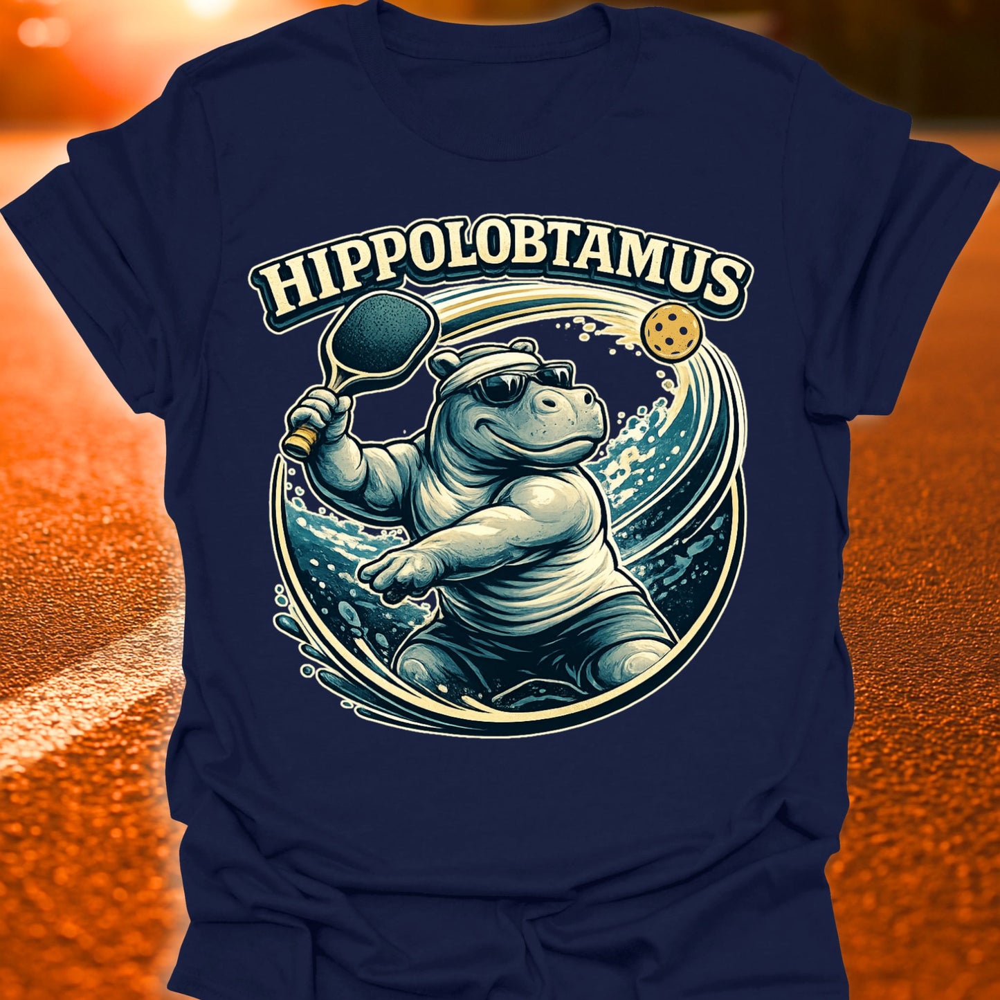 HippoLOBtamus Pickleball T-Shirt