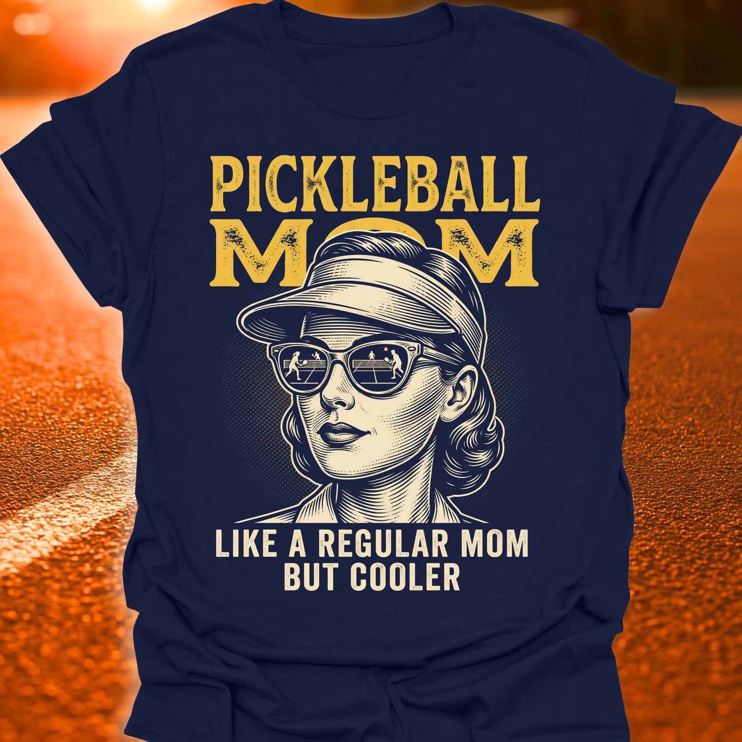 Cool Pickleball Mom T-Shirt