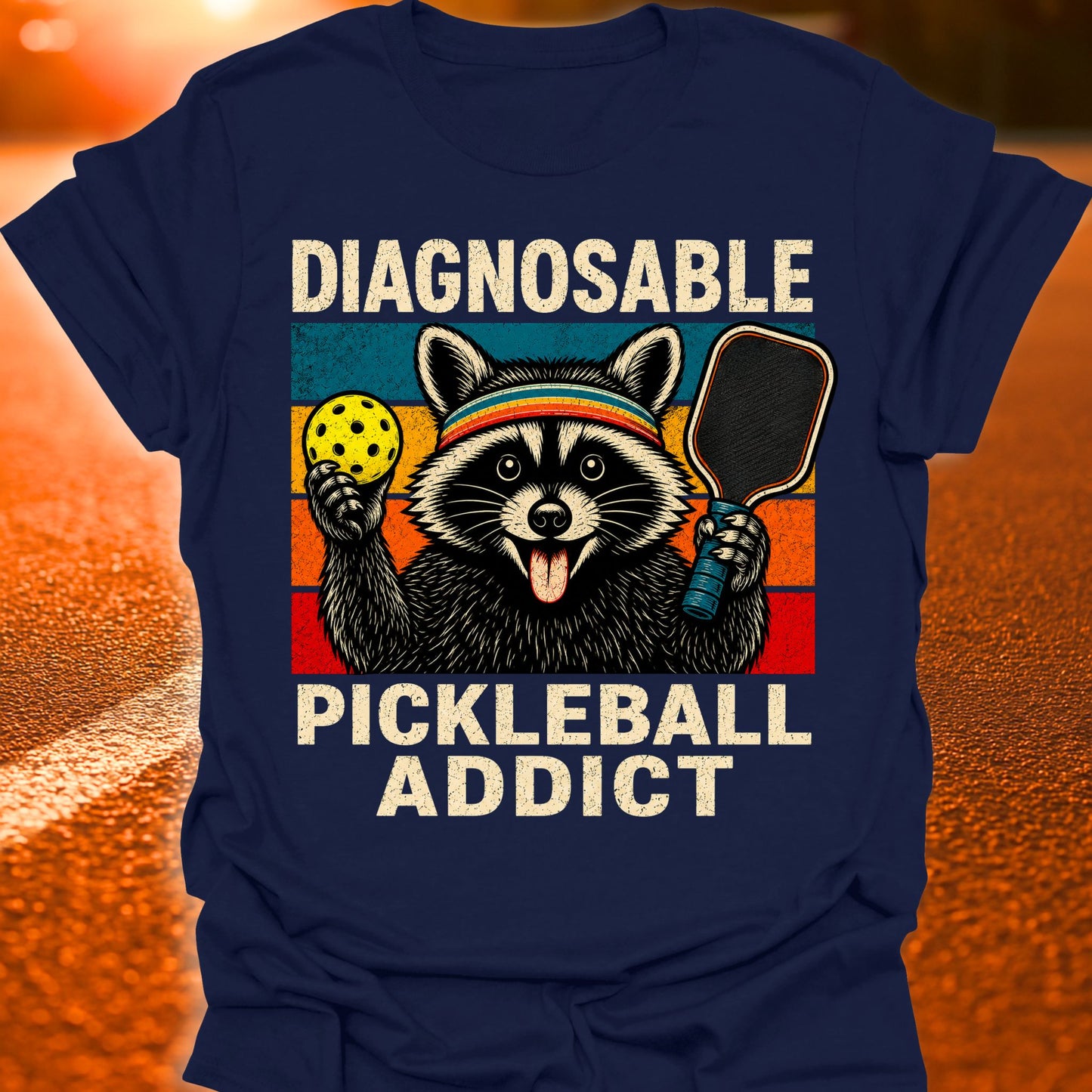 Diagnosable Pickleball Addict T-Shirt