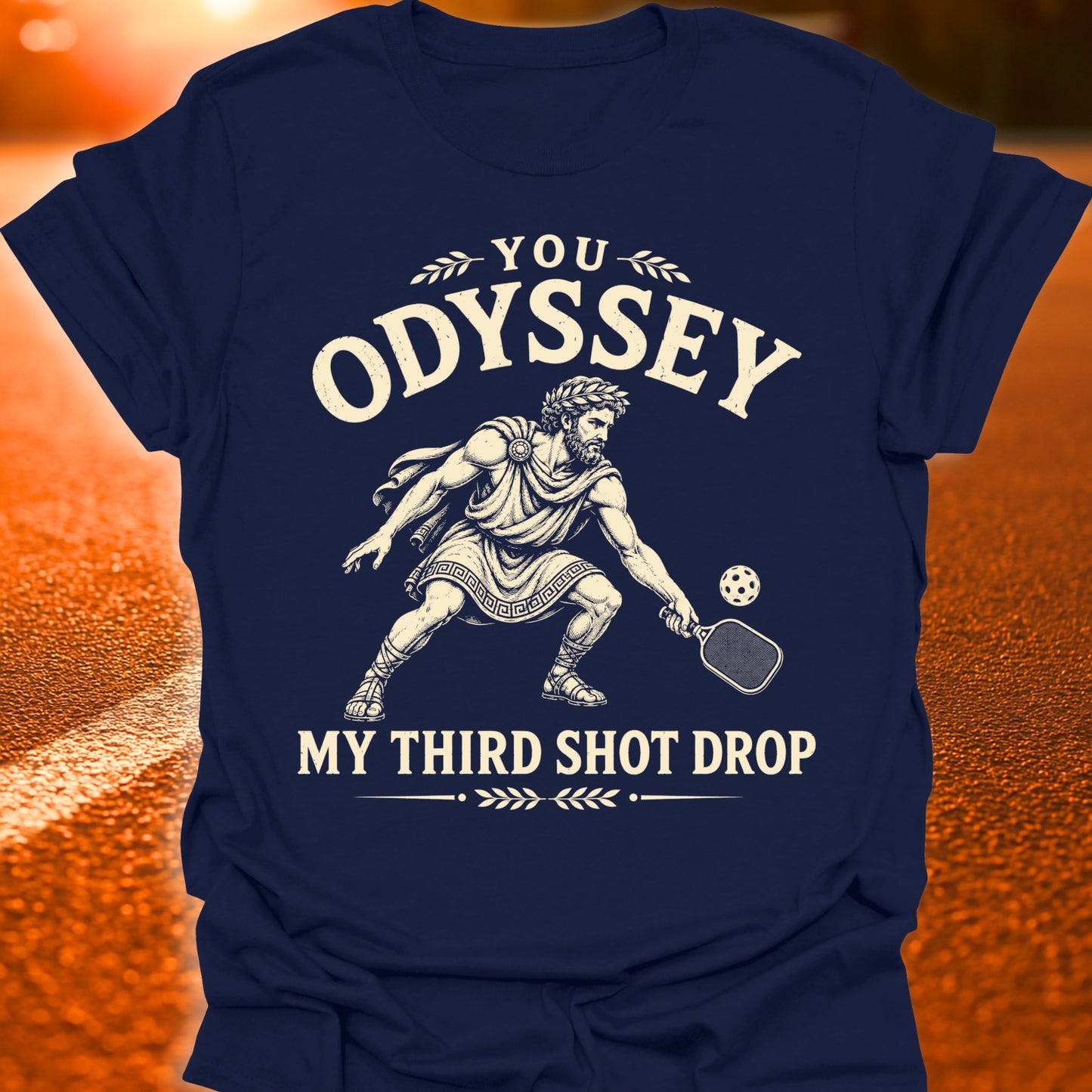 Funny Oddysey Pickleball T-Shirt