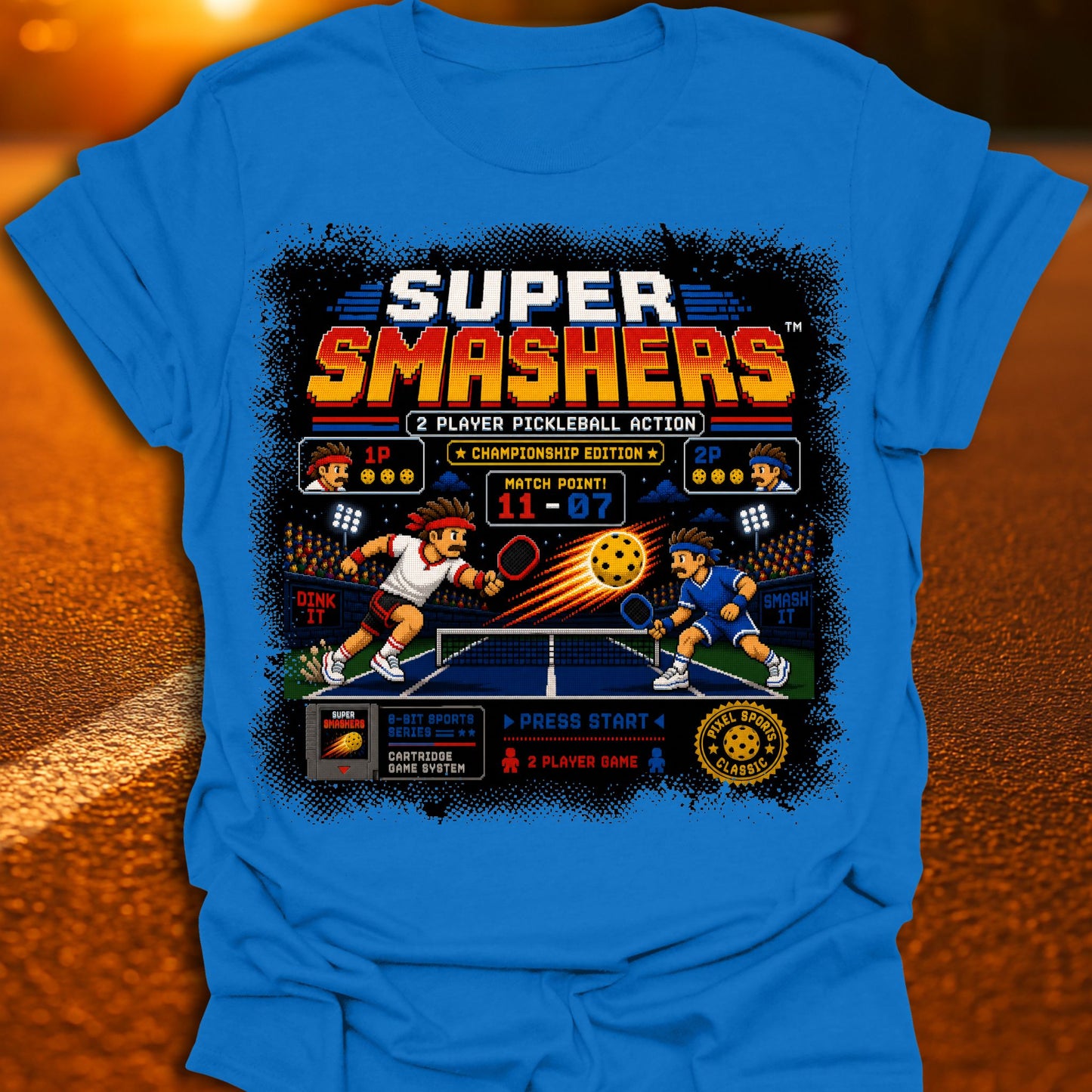 Super Smashers Pickleball T-Shirt