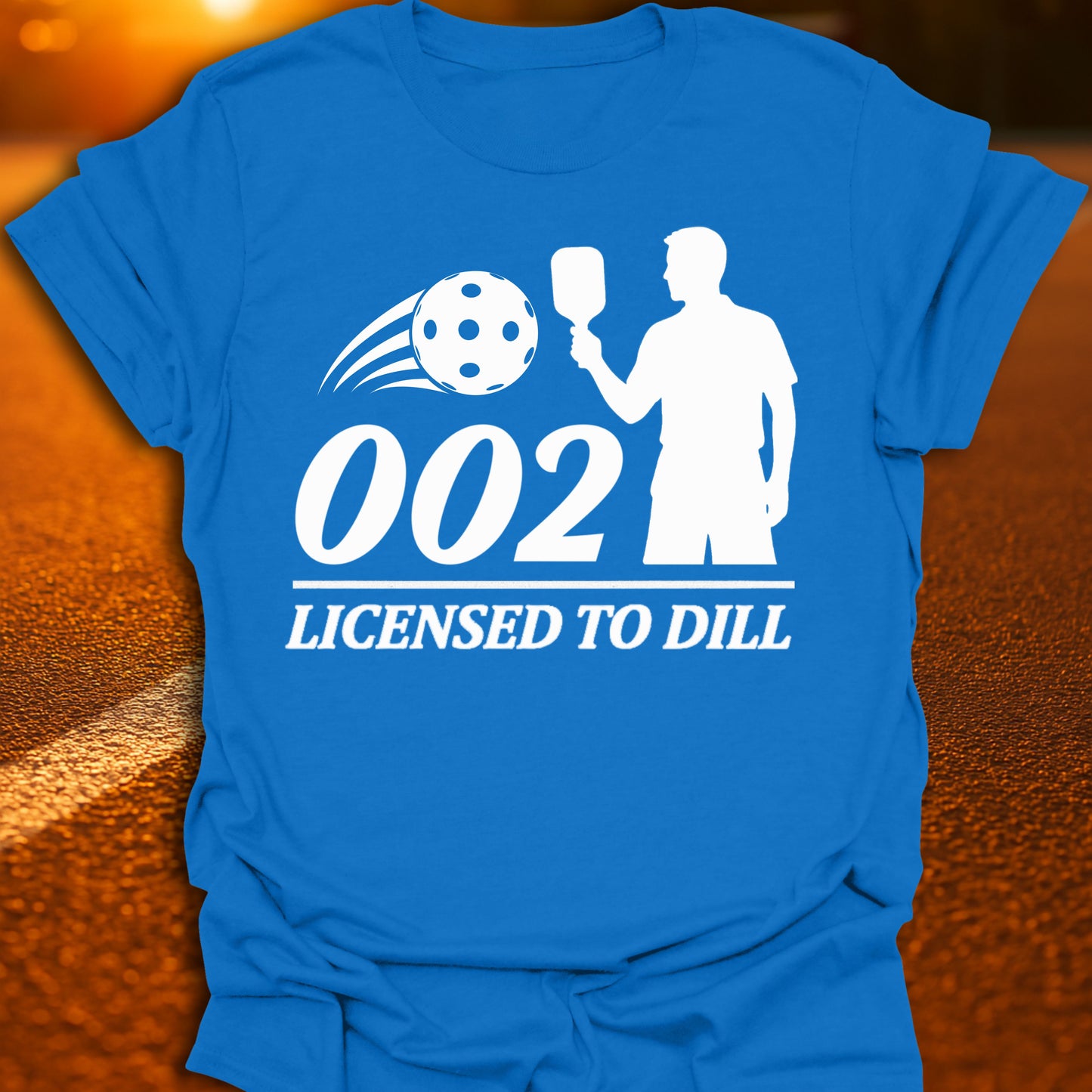 002 Licensed To Dill Pickleball T-Shirt