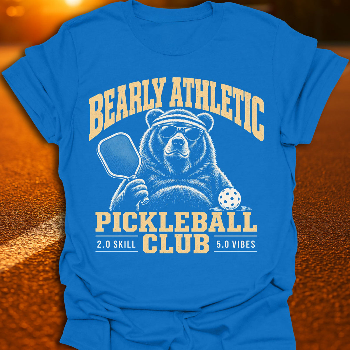 Bearly Athletic Pickleball Club T-Shirt