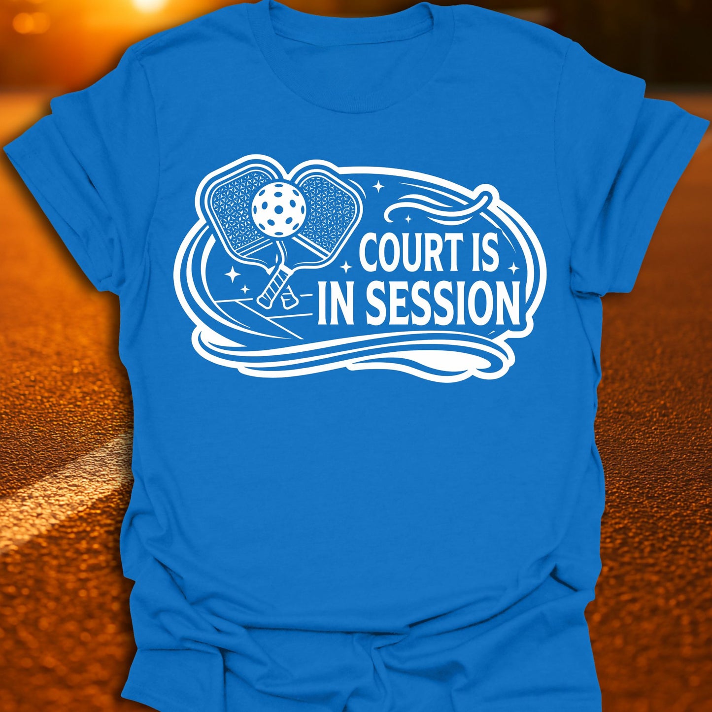 Court Is In Session Pickleball T-Shirt
