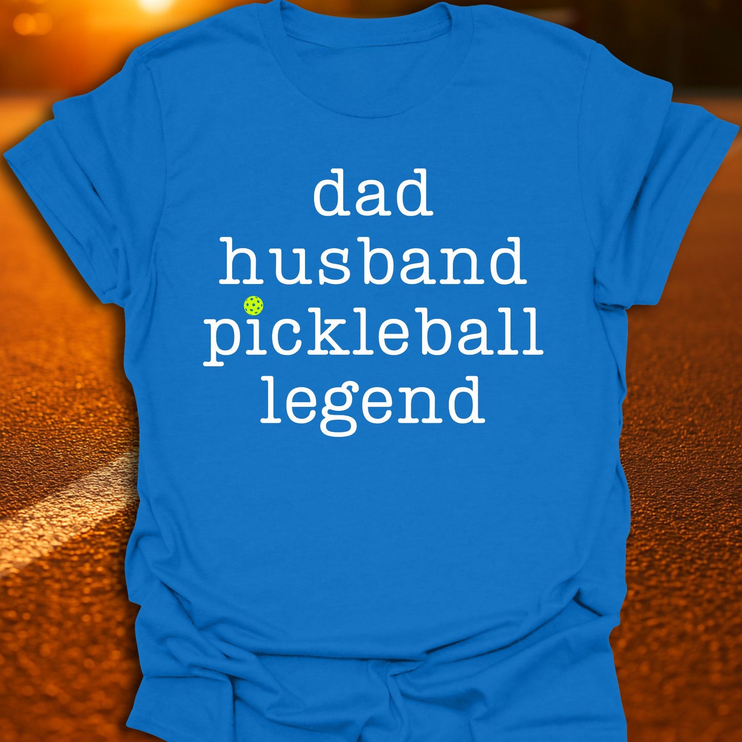 Dad Husband Pickleball Legend T-Shirt