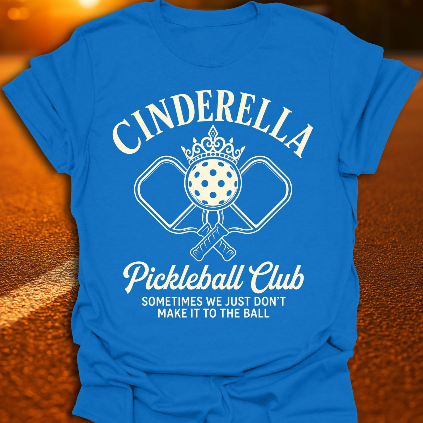 Cinderella Pickleball Club T-Shirt
