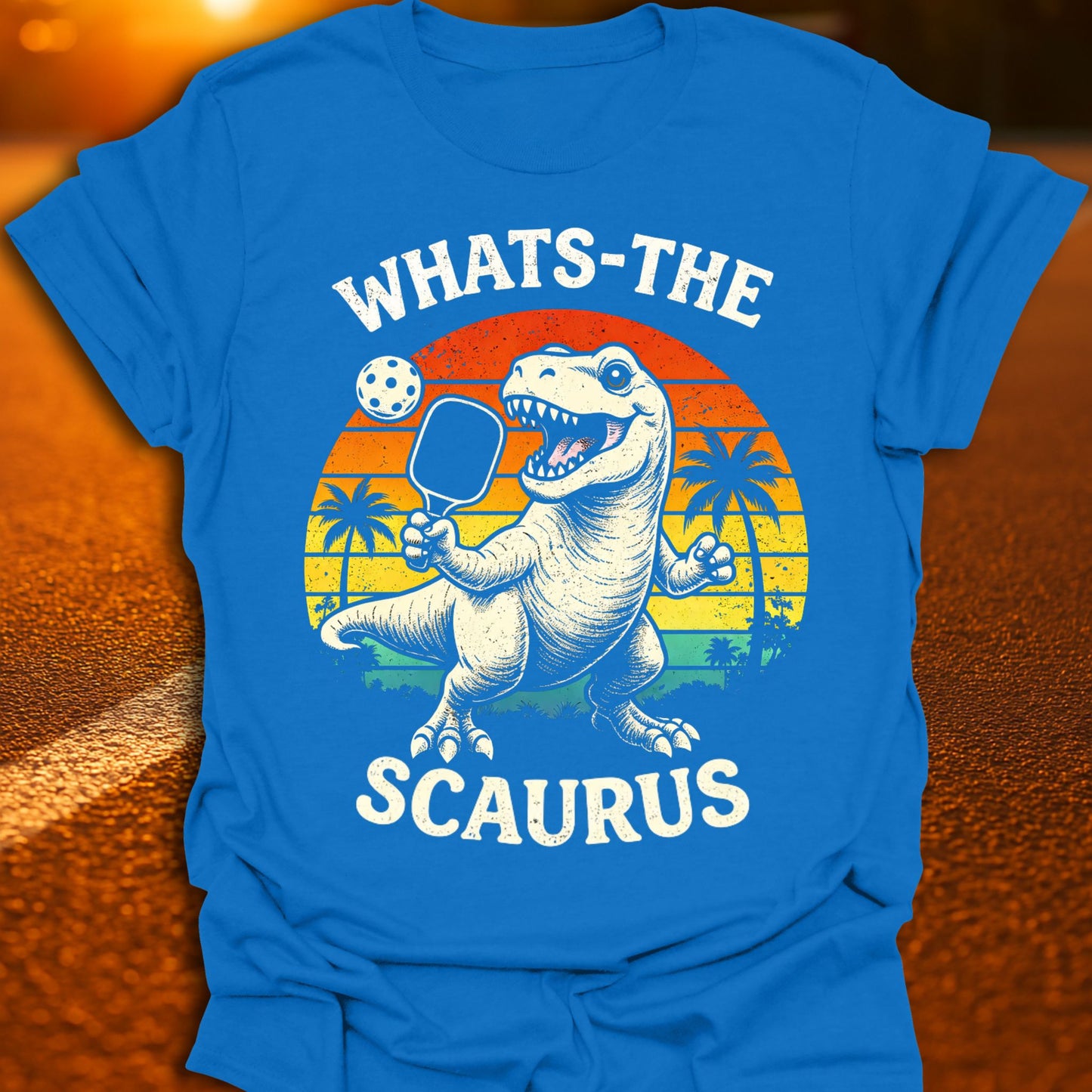 Whats-The-Scaurus Pickleball T-Shirt