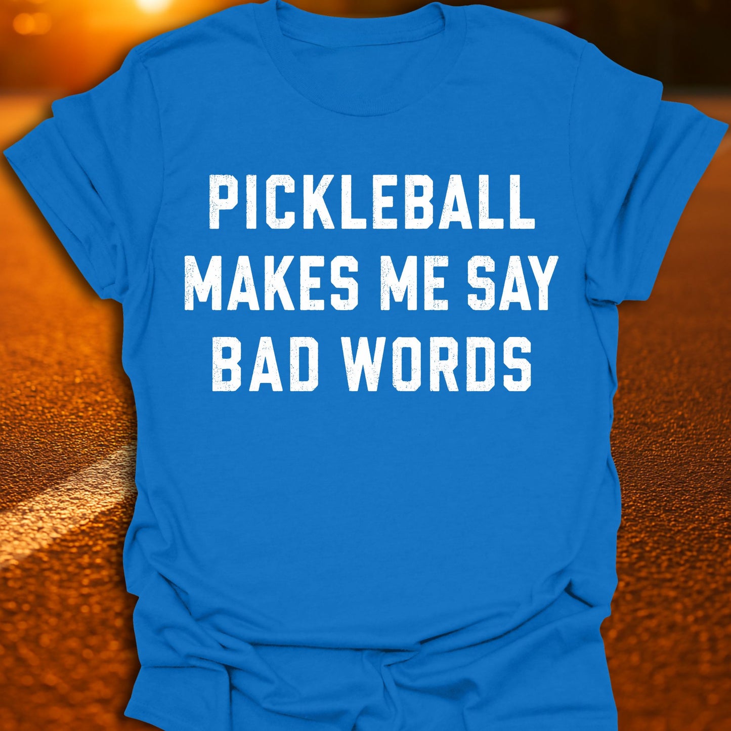 Bad Words Varsity Pickleball T-Shirt