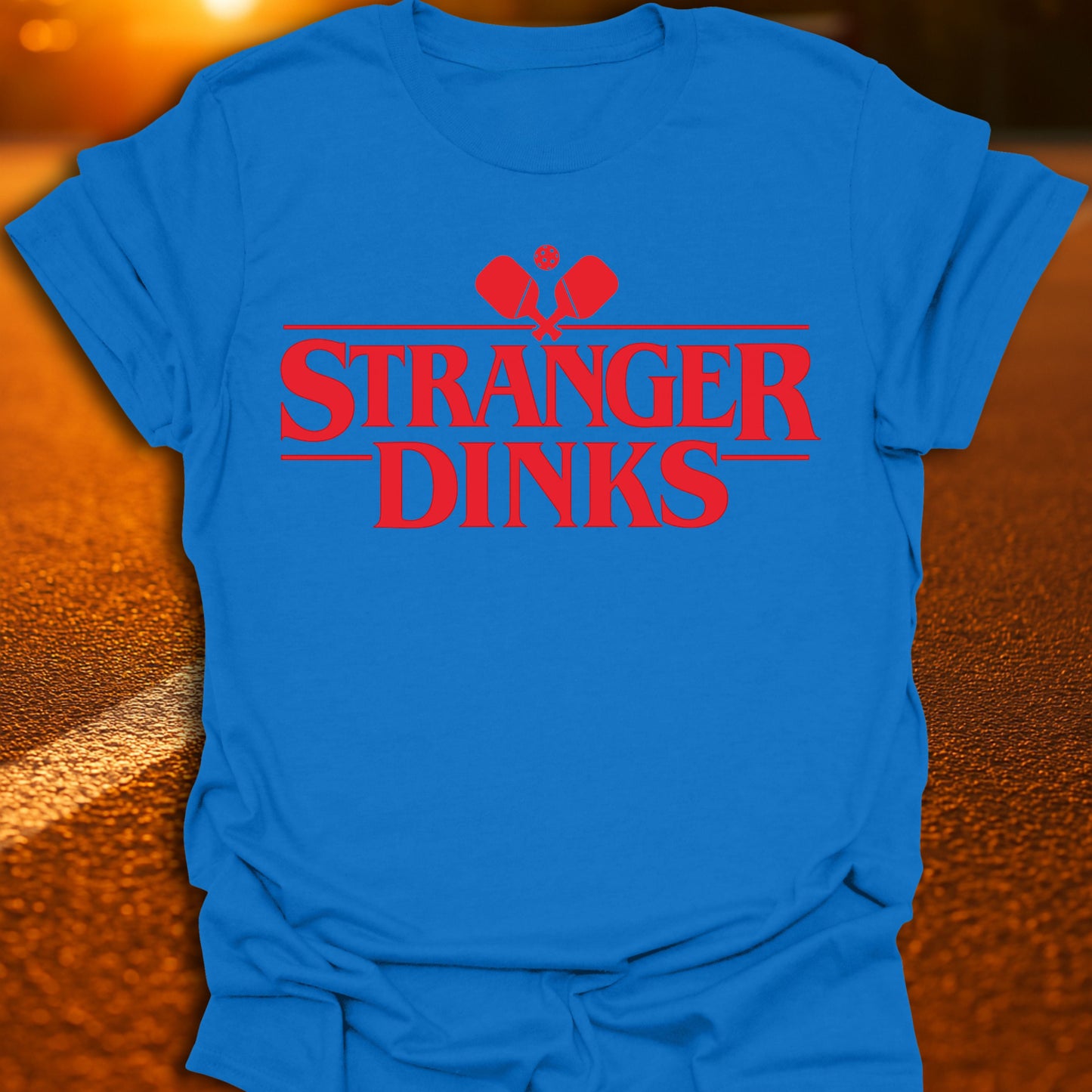 Stranger Dinks Pickleball T-Shirt