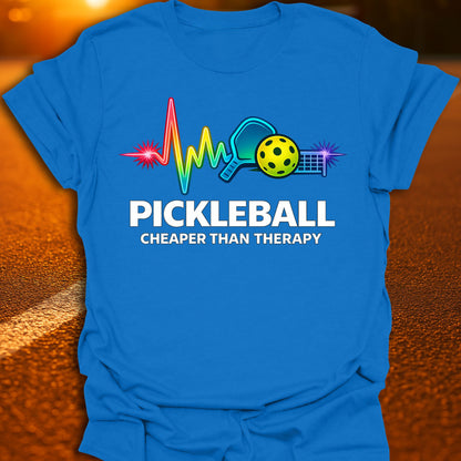 Cheaper Than Therapy Pickleball T-Shirt