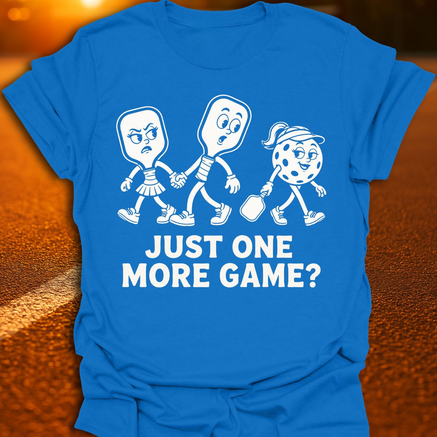 Just One More Game Meme Pickleball T-Shirt