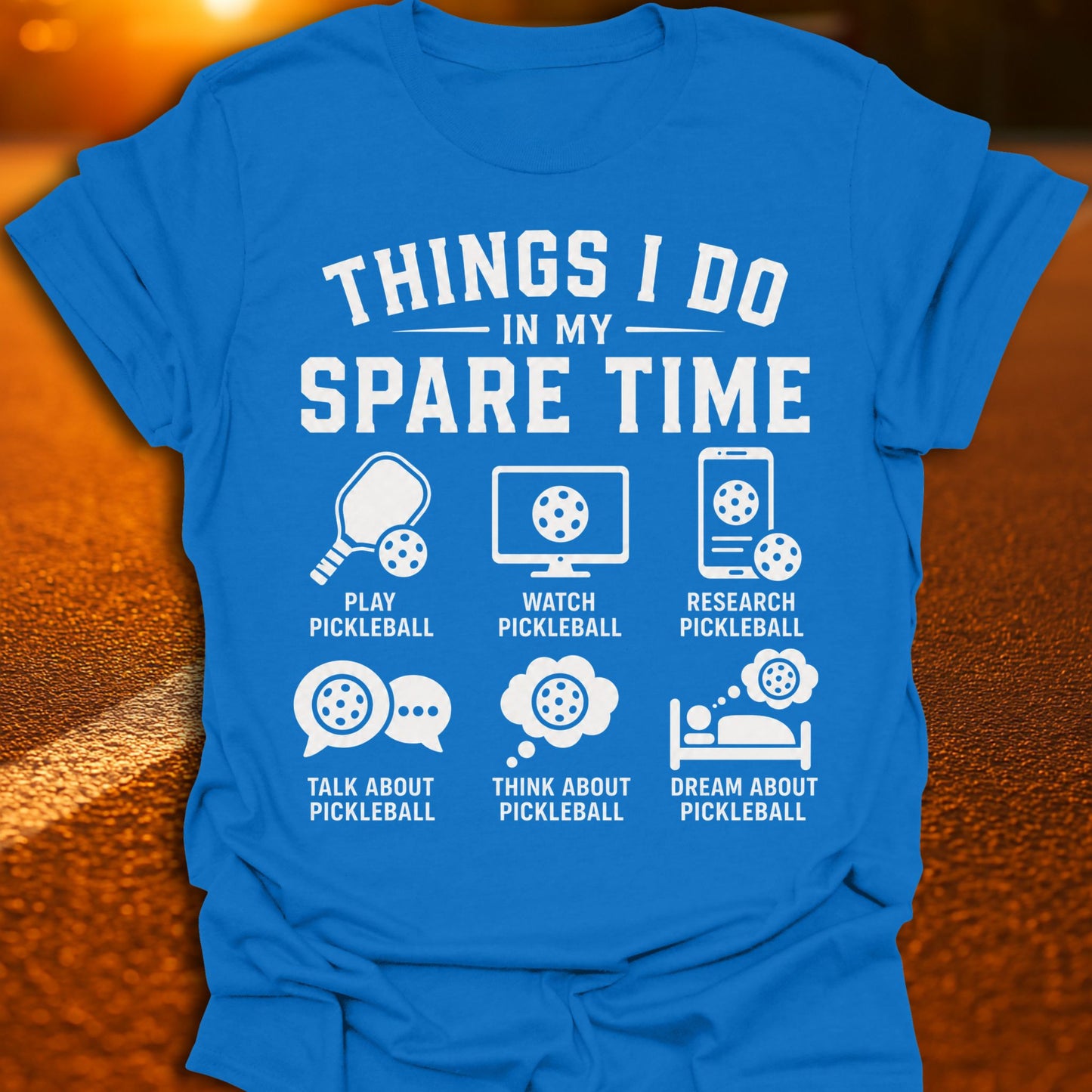 Spare Time Pickleball T-Shirt