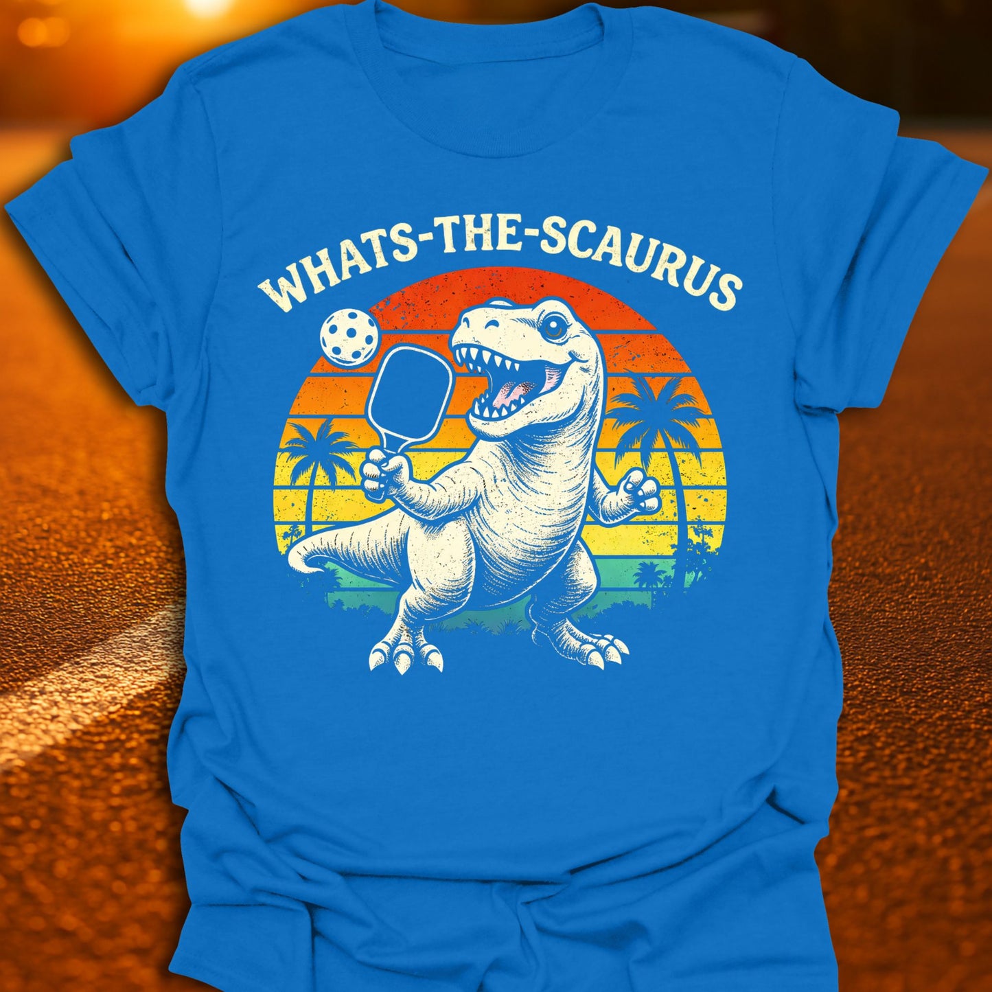 Whats-The-Scaurus Pickleball T-Shirt
