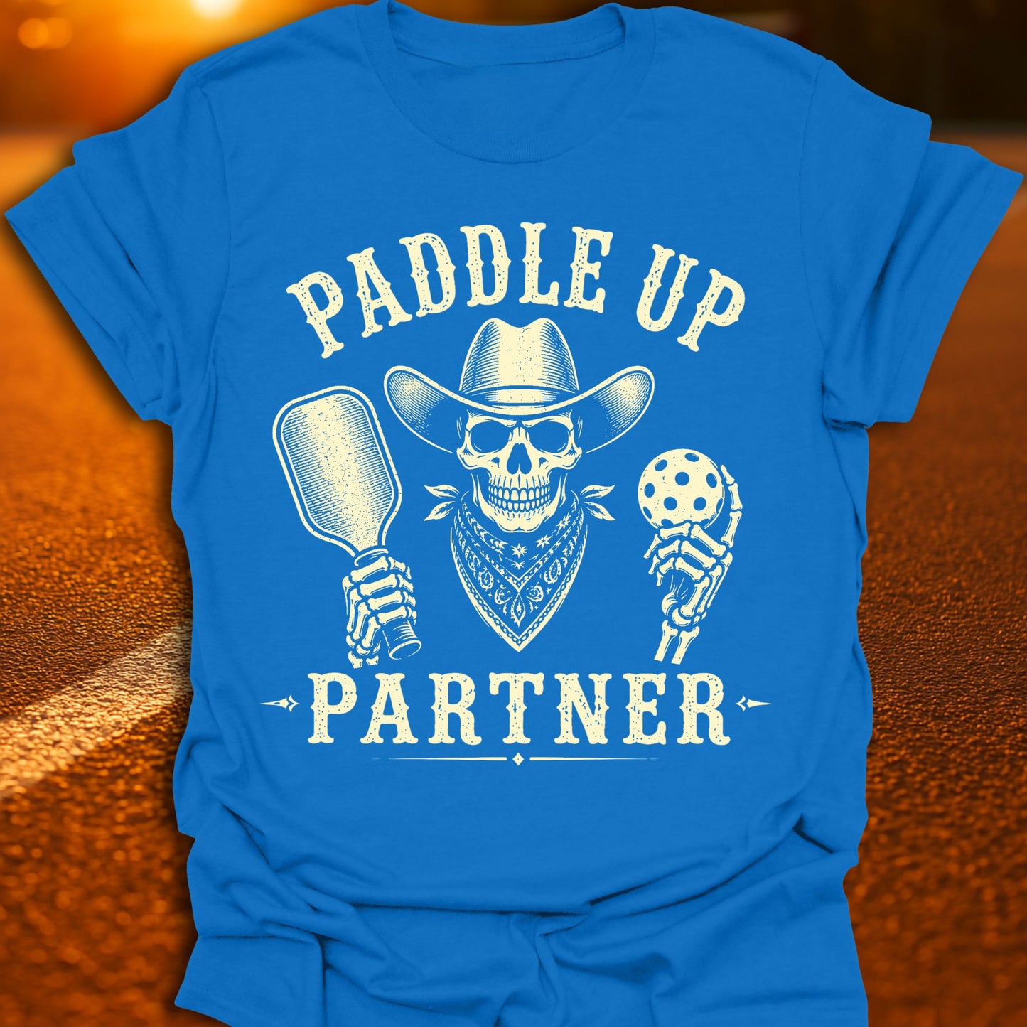 Paddle Up Partner Pickleball T-Shirt