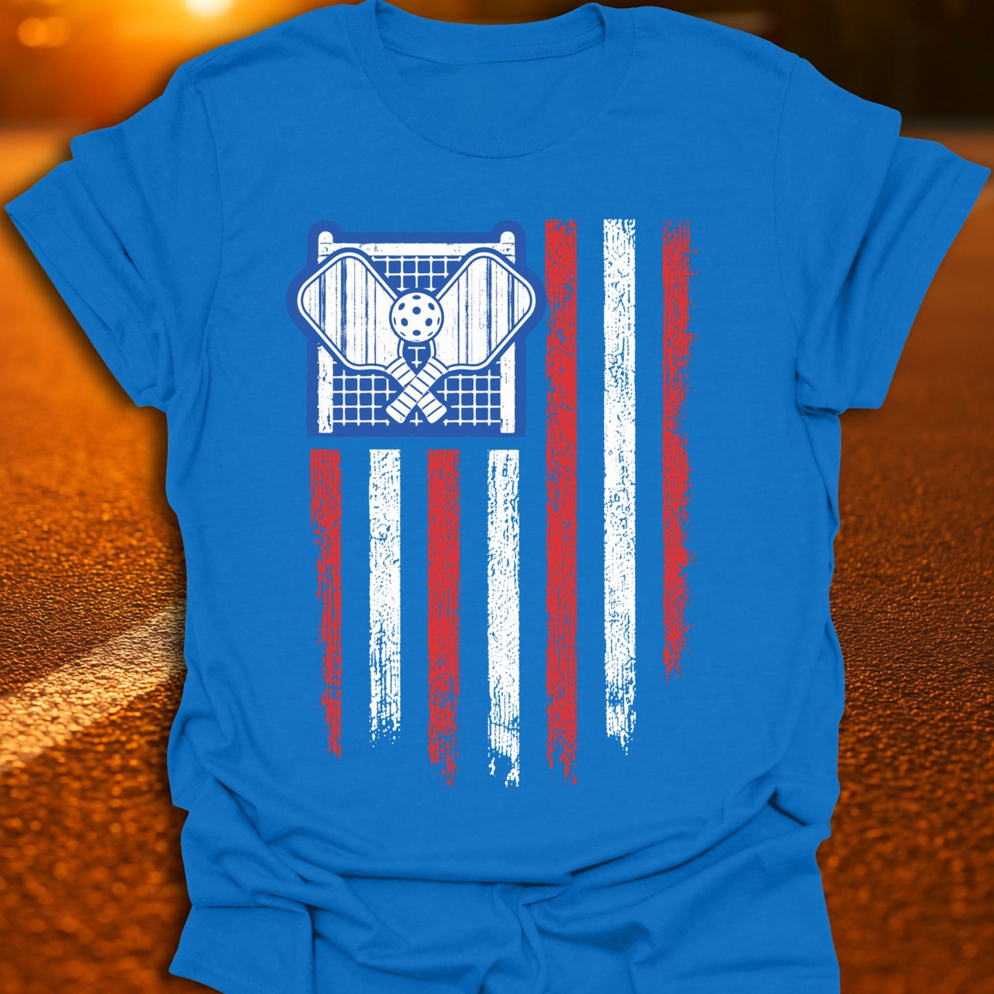 Patriot Pickleball Flag T-Shirt