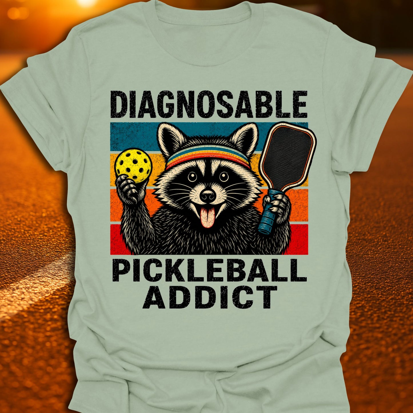 Diagnosable Pickleball Addict T-Shirt