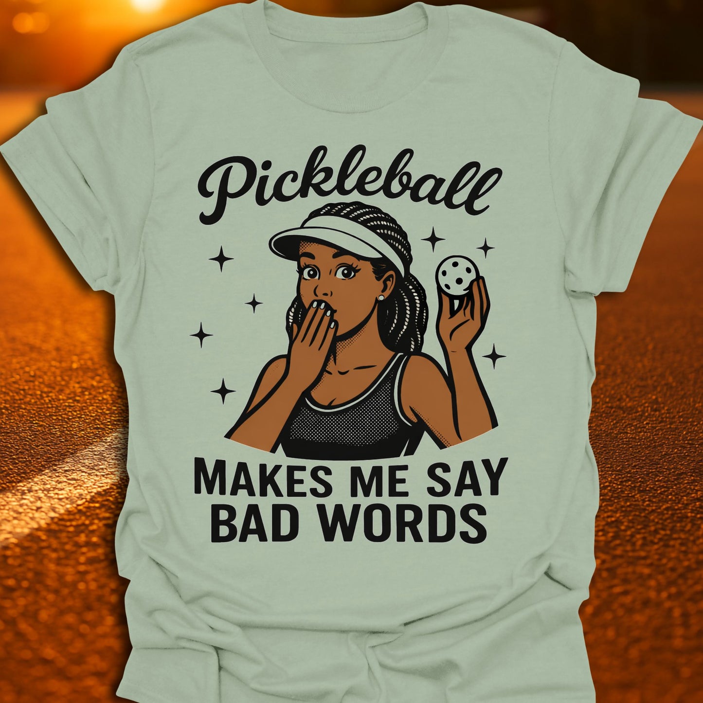 Bad Words Pickleball T-Shirt